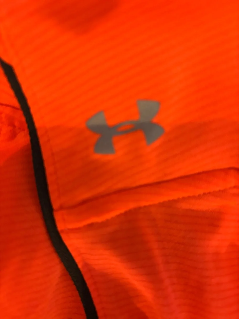 Under Armour Women's Long Sleeve Quarter-Zip Top - Bright Orange - Picture 6 of 6
